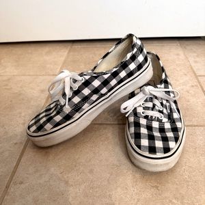 Checkered Vans